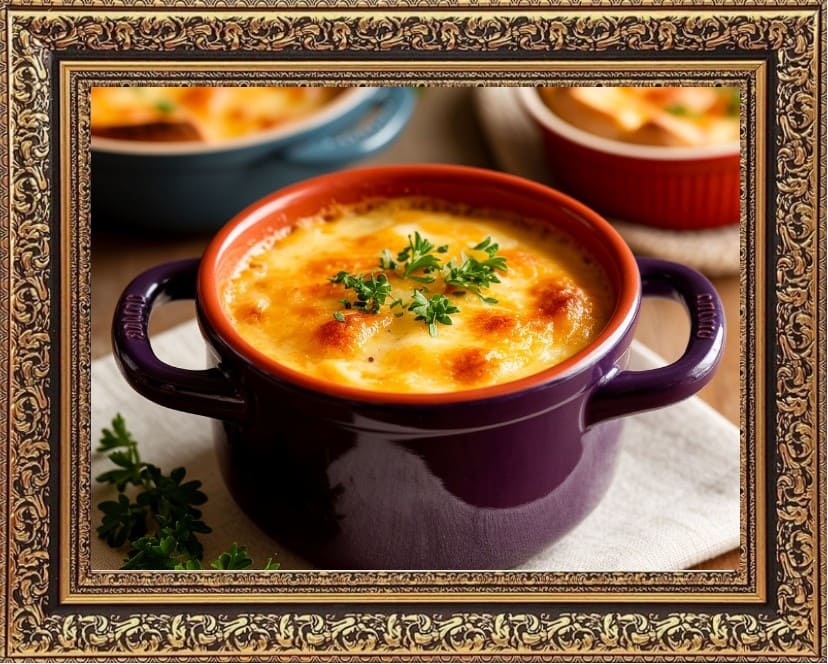жюльен с курицей и грибами
