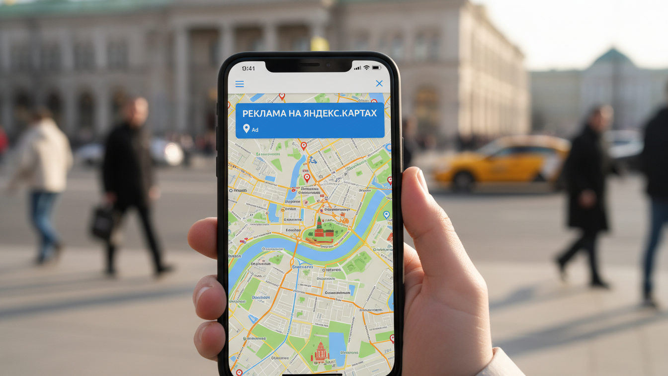Реклама в Яндекс Картах в Москве для привлечения клиентов
