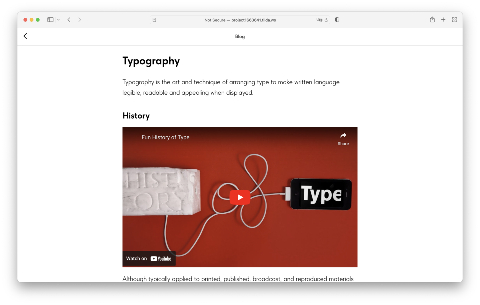 How To Add a Video To the Page │ Tilda Help Center