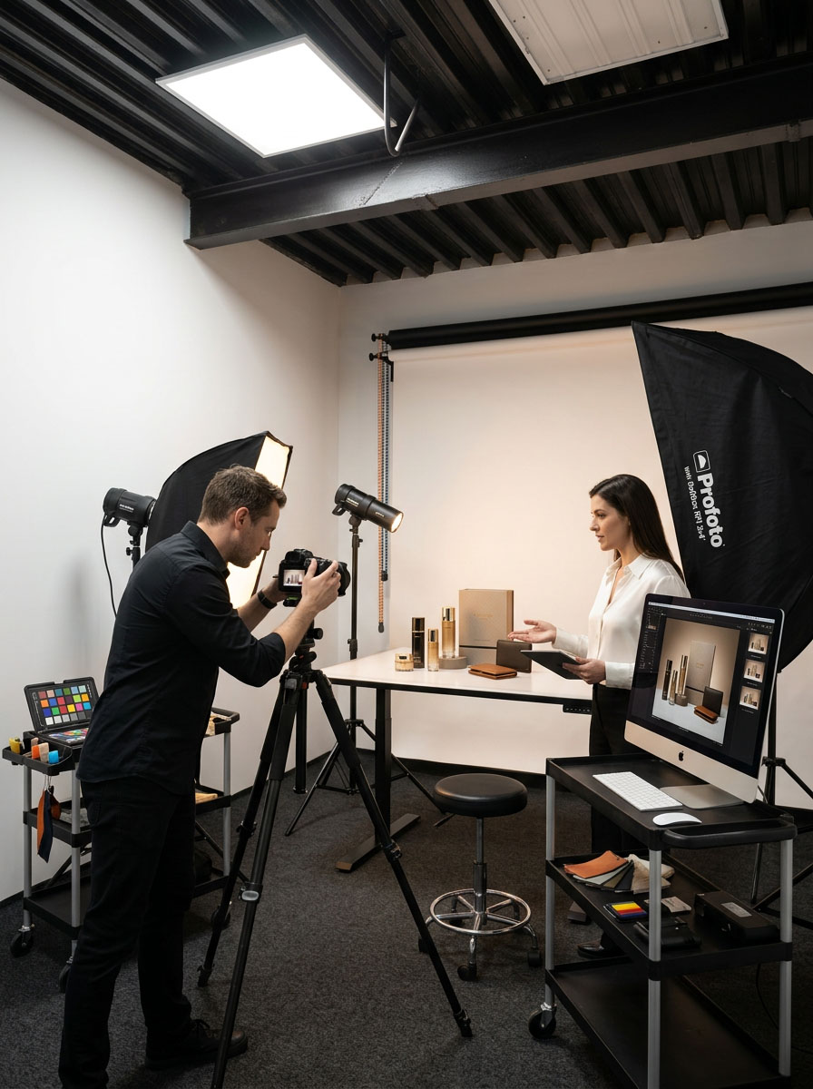 Съемочный процесс студии