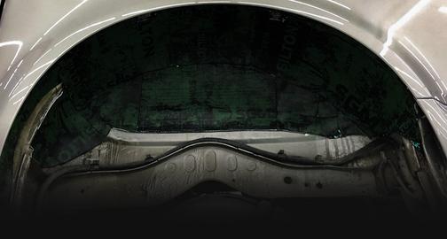 Шумоизоляция колесных арок автомобиля