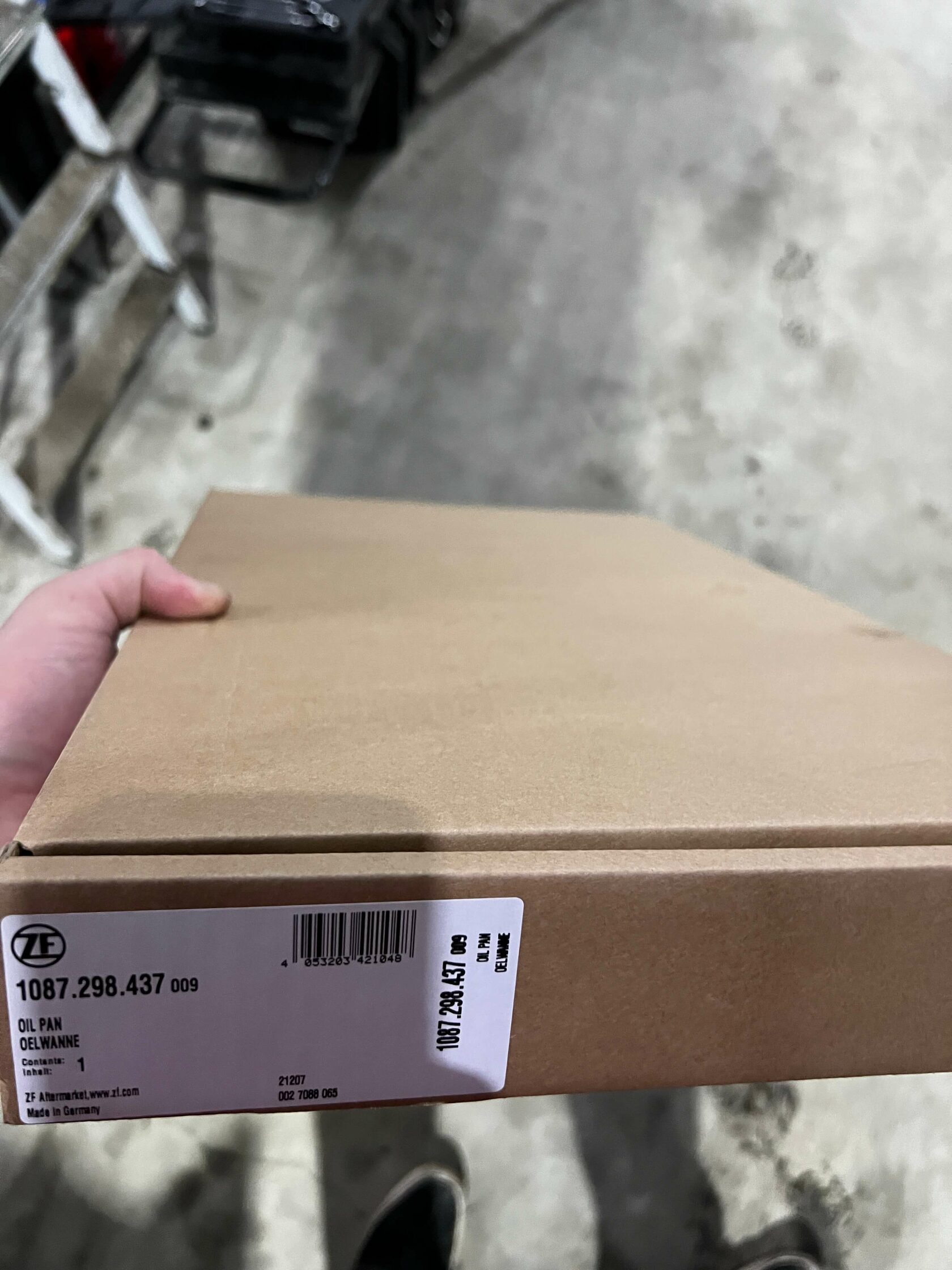 Оригинальный поддон ZF для АКПП Land Rover