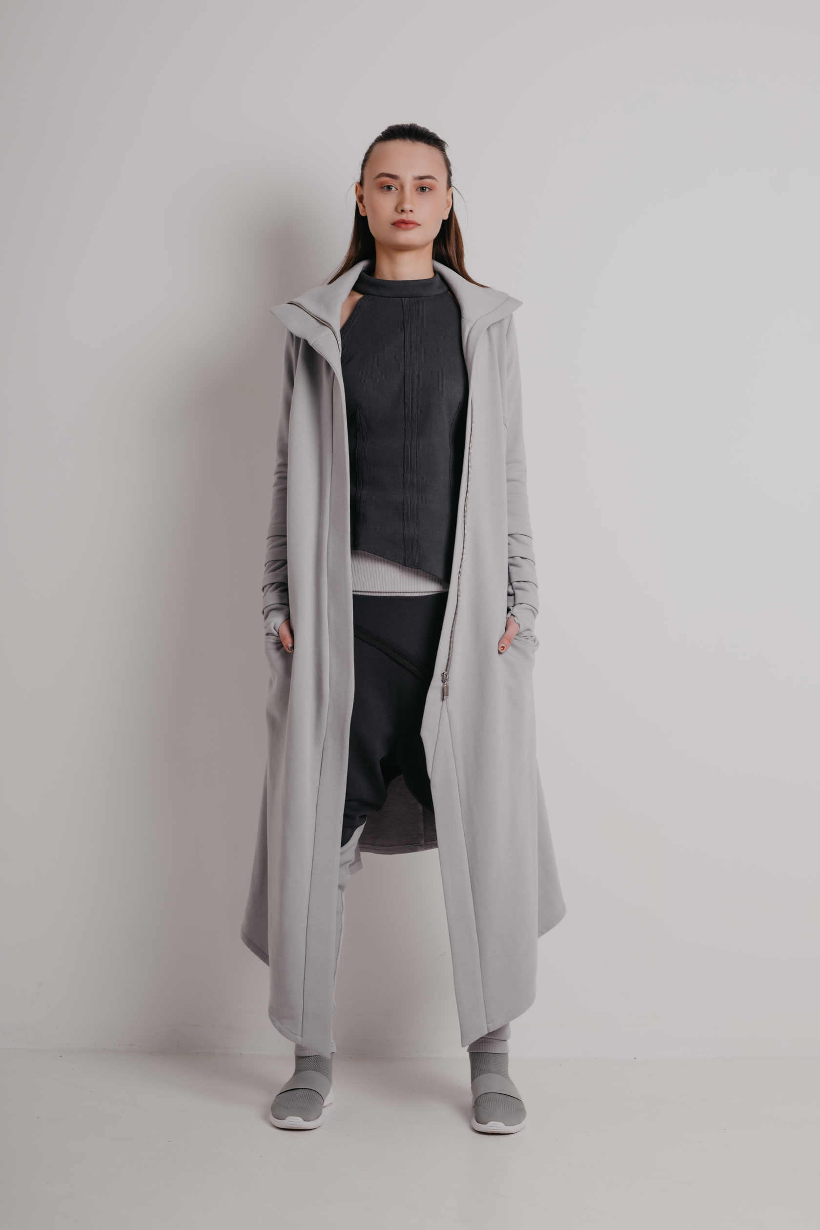 Фрак УНИКАЛЬНЫЙ пепел - S - Пепел