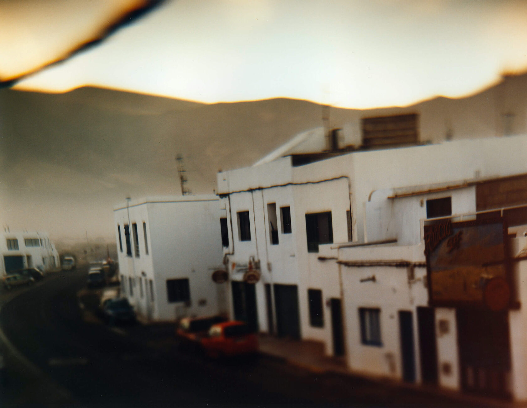 White Houses. Lanzarote. 2010. Color Negative 4×5 inch.