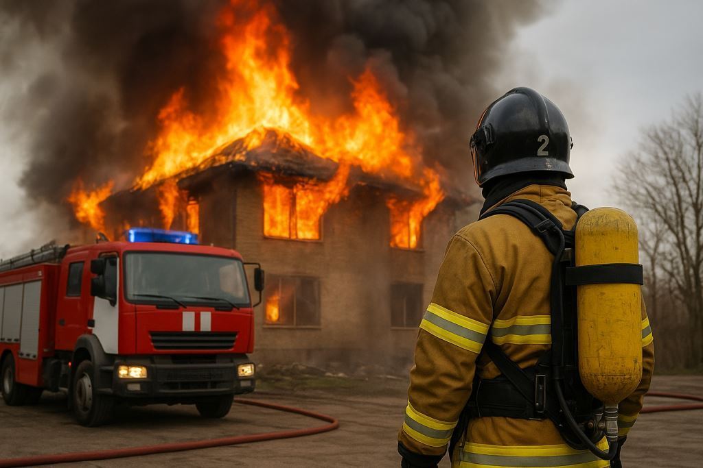 Карточки тушения пожаров