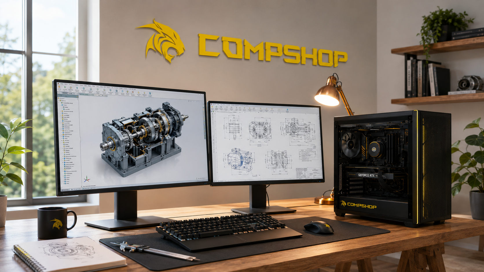 Рабочая станция CompShop для SolidWorks и КОМПАС-3D