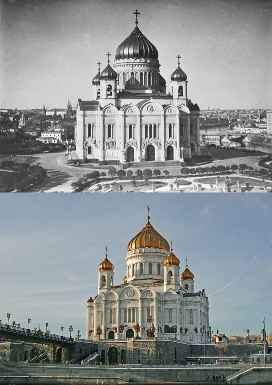 старый храм христа спасителя в москве
