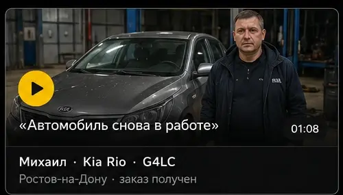 Отзыв покупателя Kia Rio