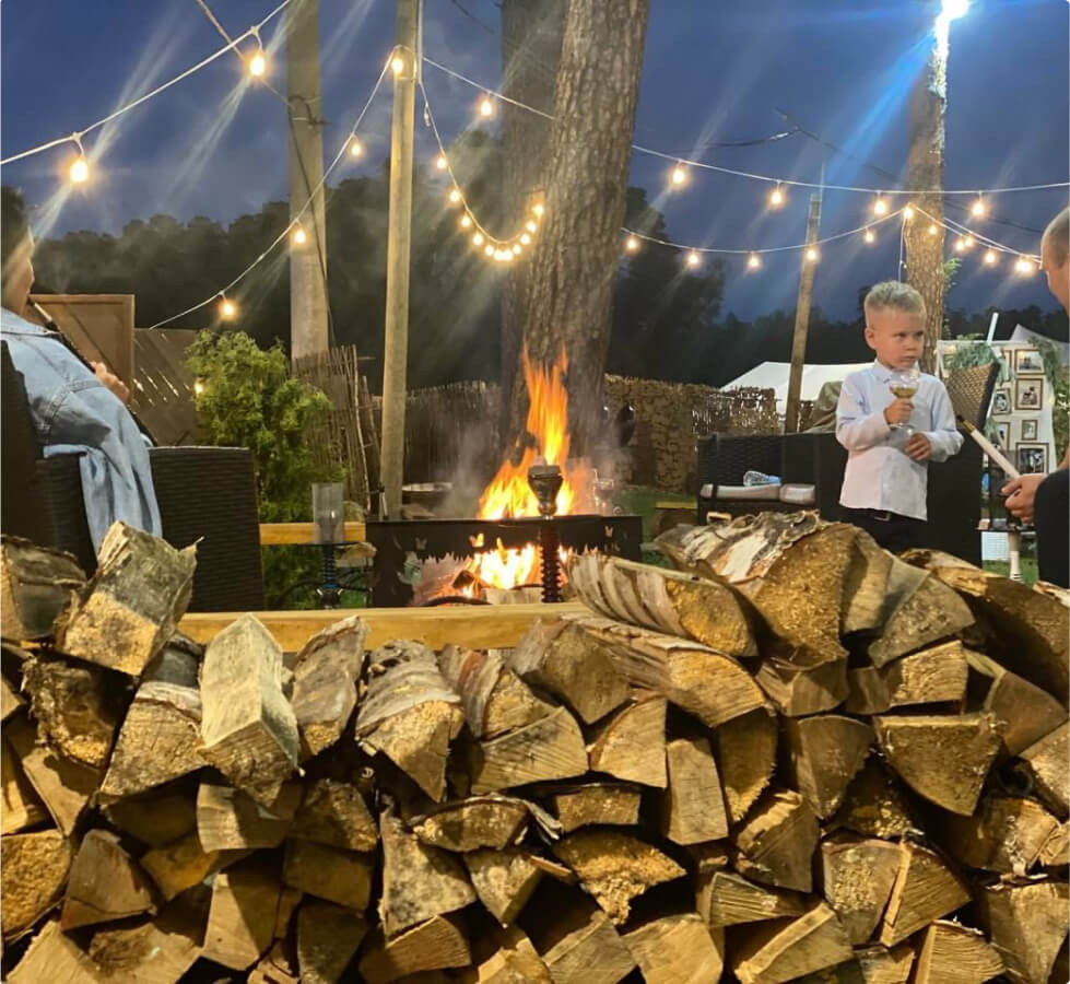 зона отдыха с барбекю