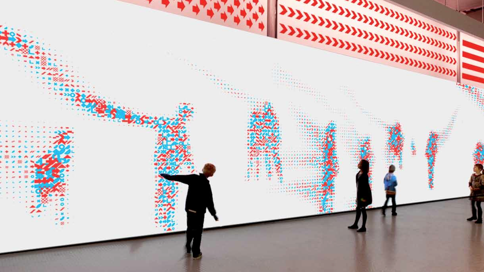 Www art media. Интерактивные инсталляции. Интерактивная стена. Интерактивные инсталляции в музее. Проекционные инсталляции.