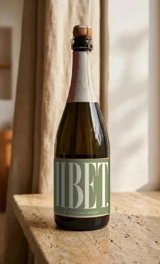 ЦВЕТ. «Жасмин», бутылка 0,75 л