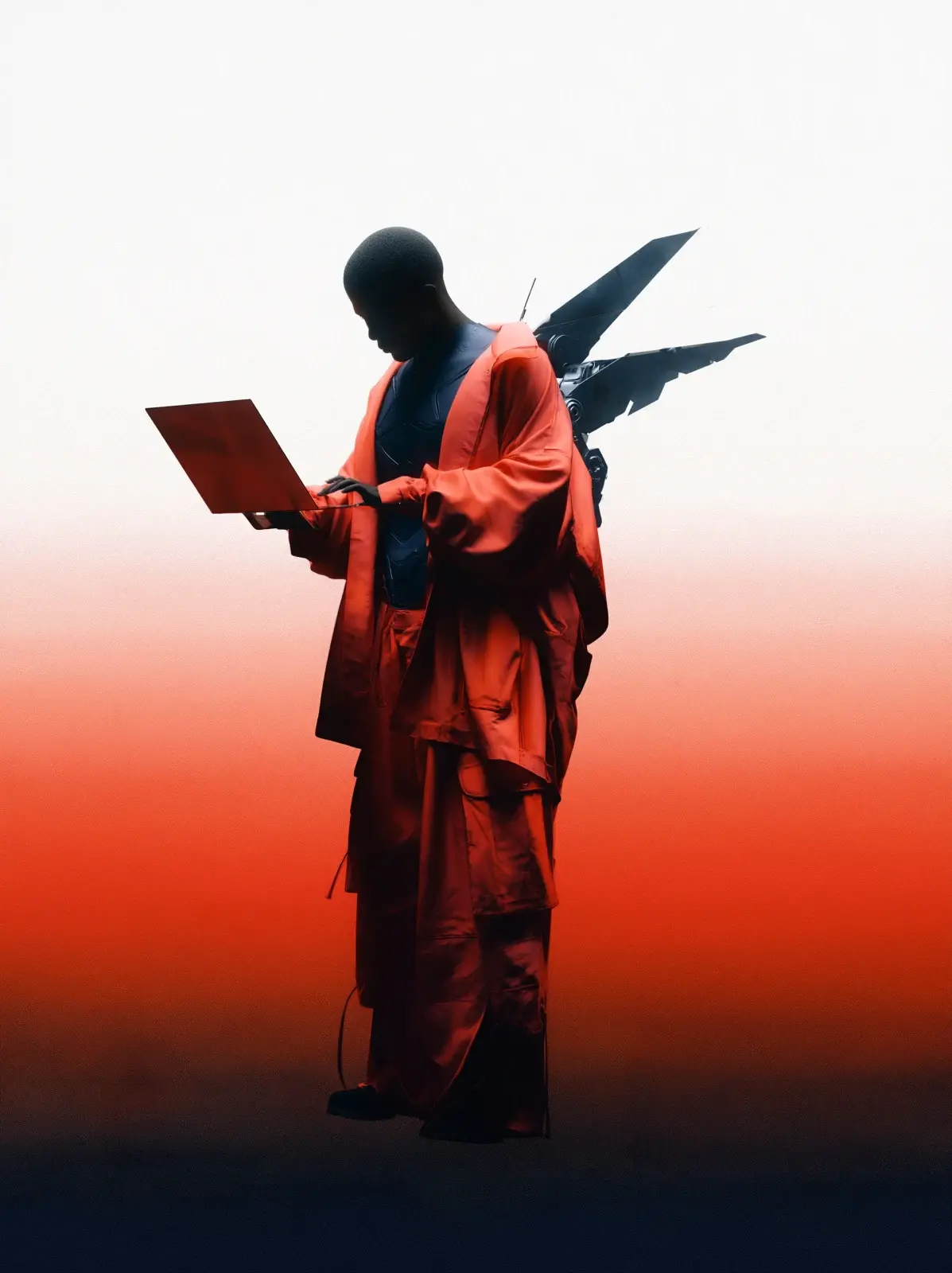 Winged character — вариант 1