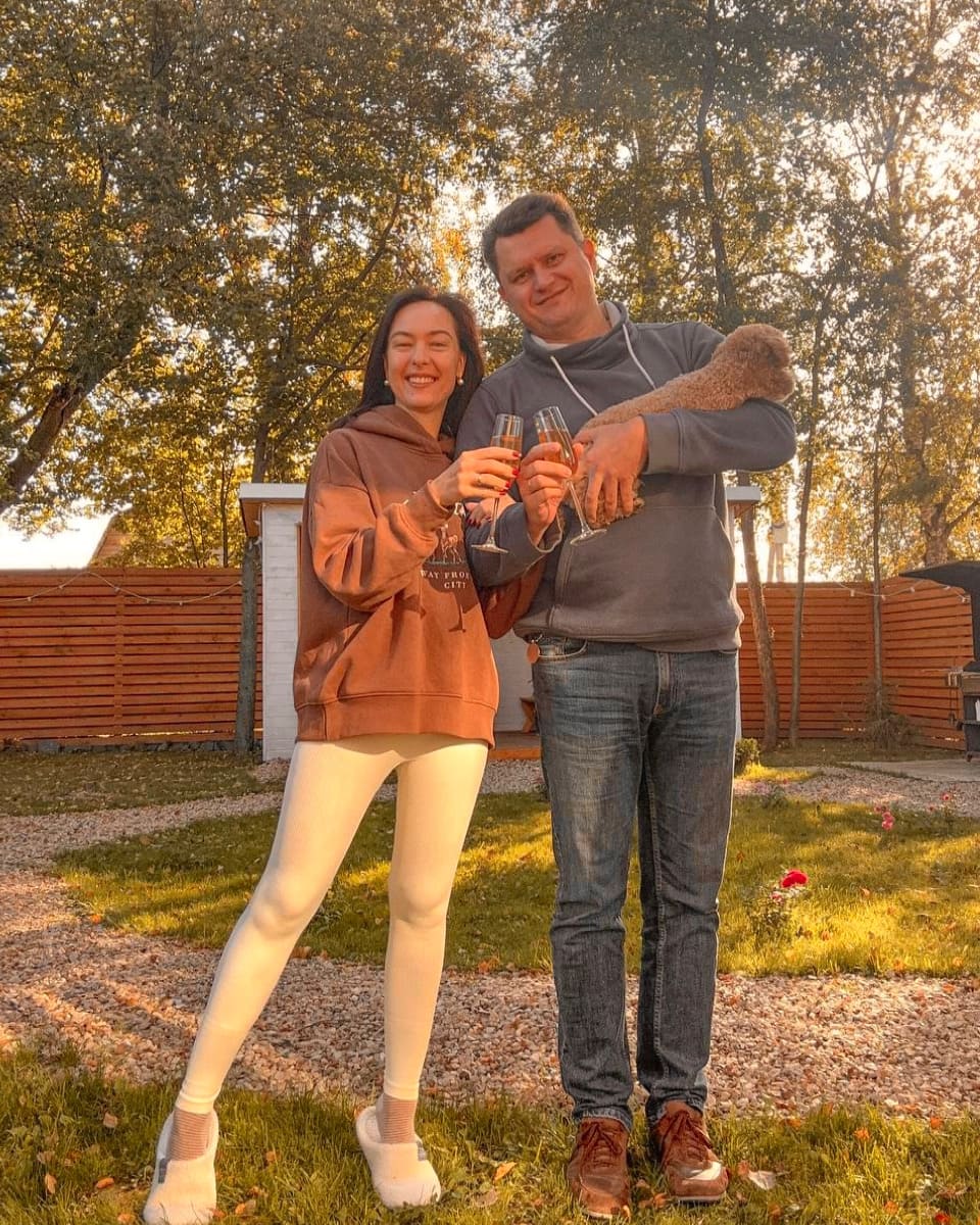 Отдых с собакой осенью в афрейм домиках