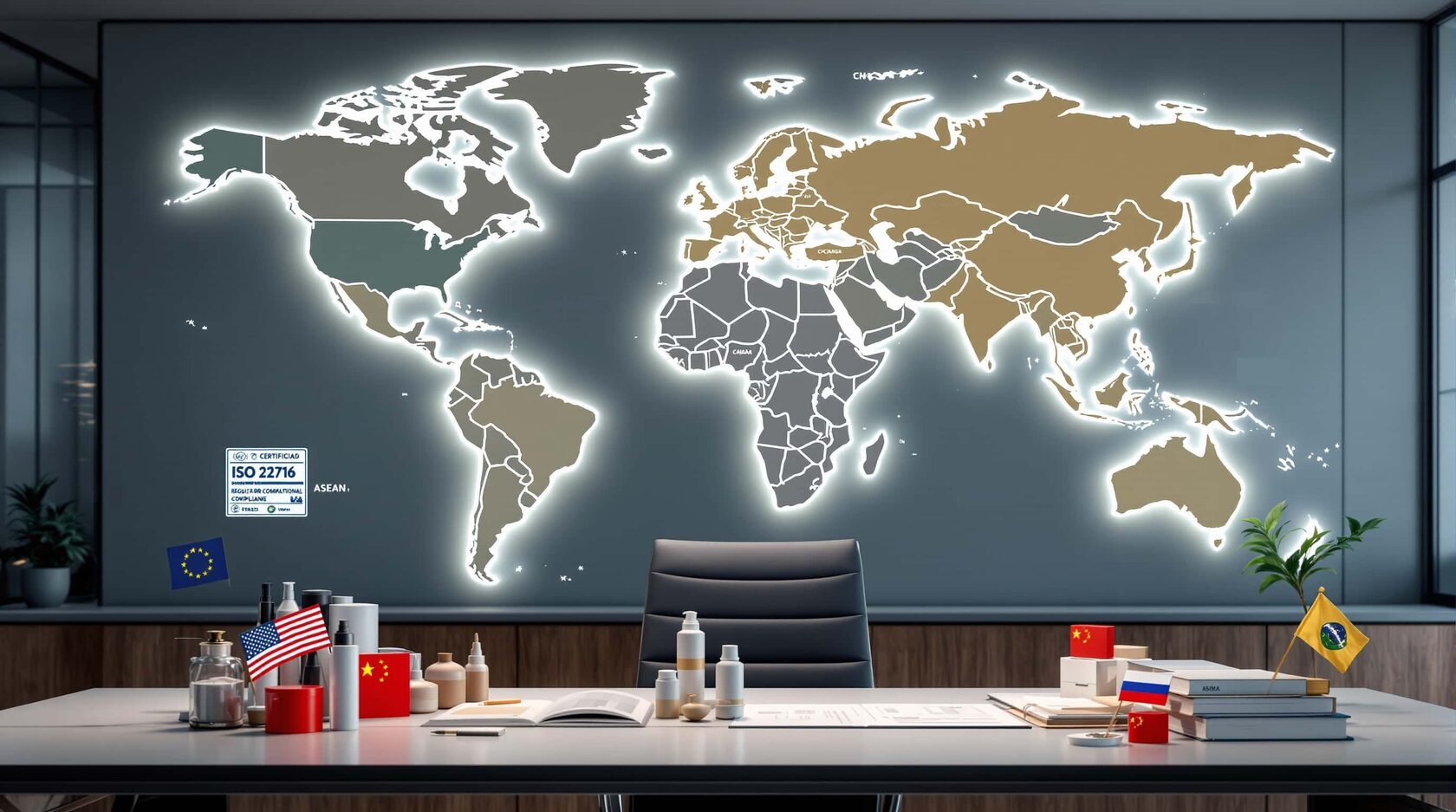 ISO 22716 в разных регионах: статус и применение