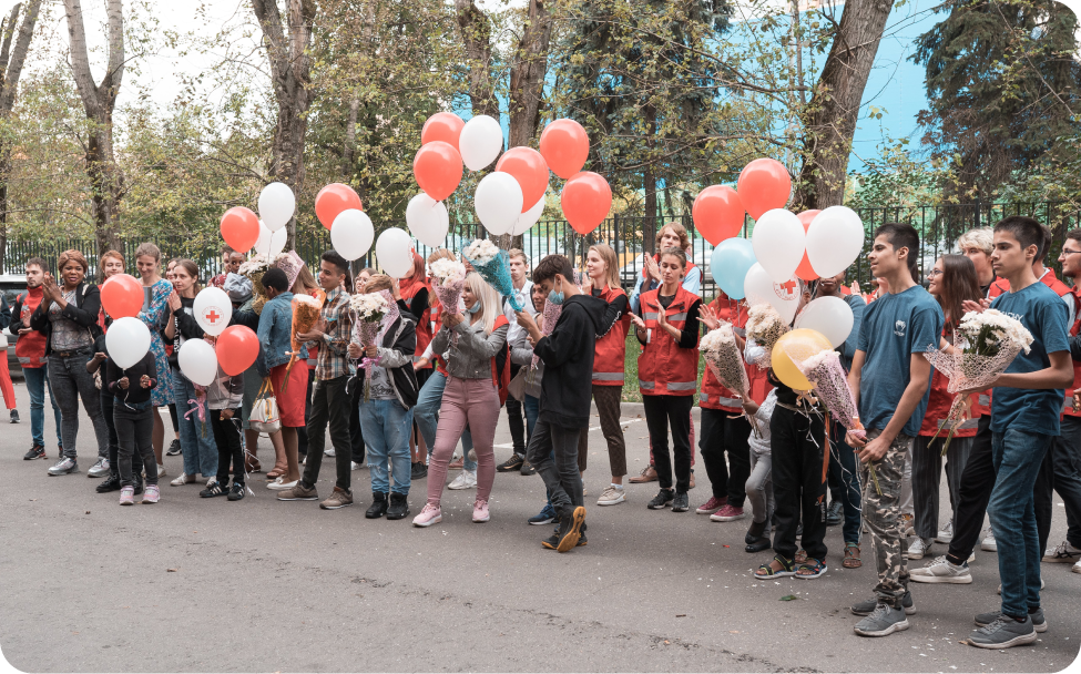 Открытие Учебного центра Российского Красного Креста для обучения беженцев и мигрантов