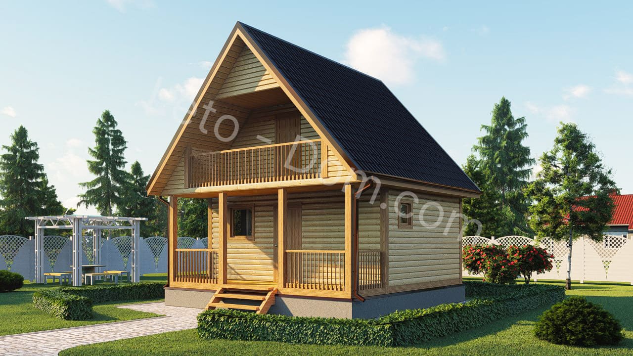 дом из бруса