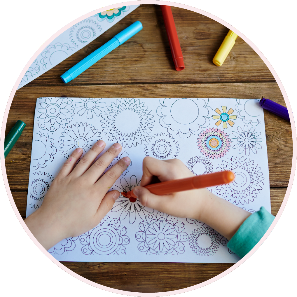 Раскраски для детей. Сеть детских садов Happy Time 4