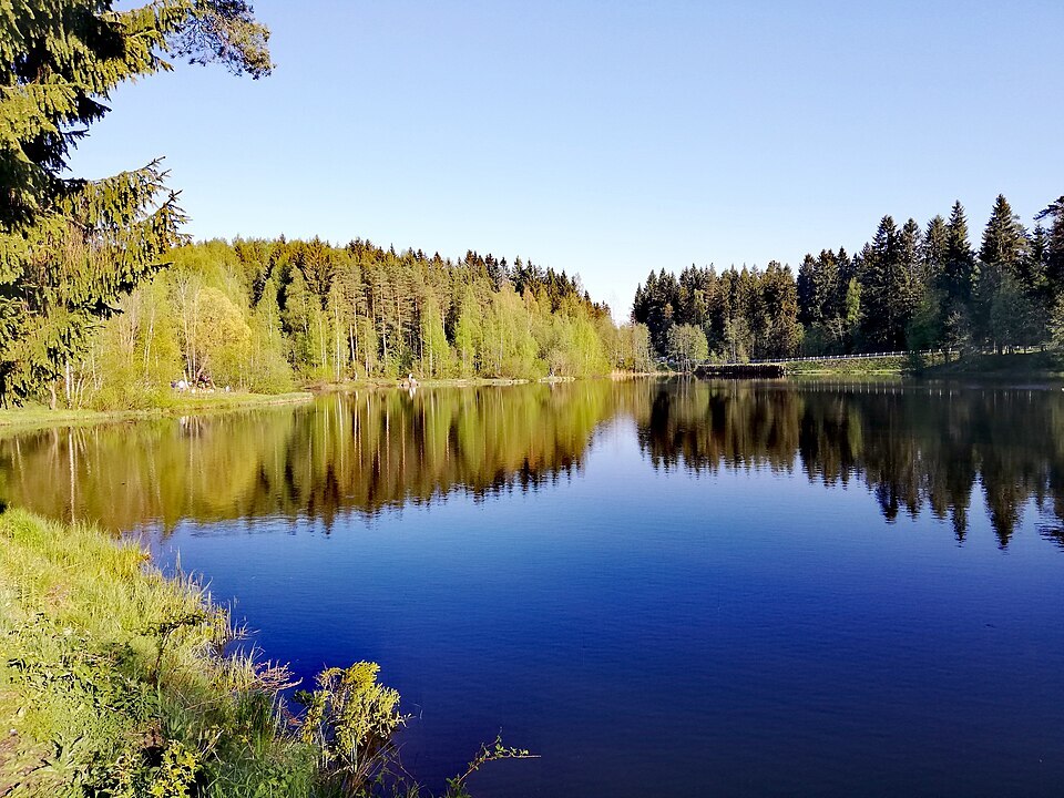 природа Токсово недалеко от Санкт-Петербурга