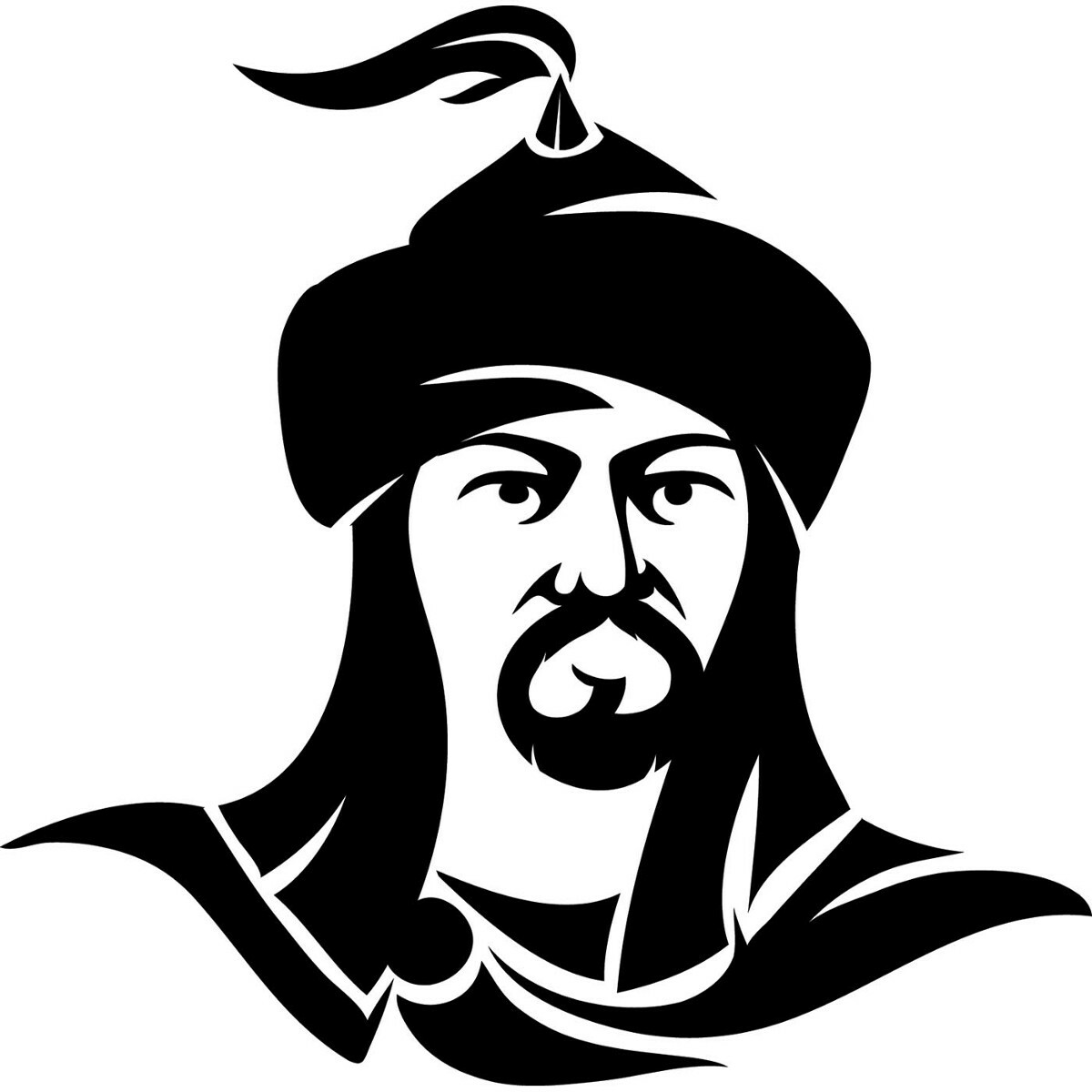 Чингис Хан вектор