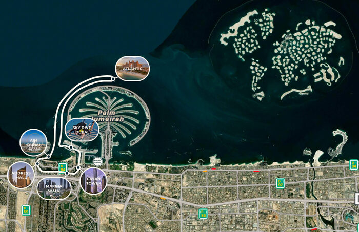 Yacht Routs Dubai