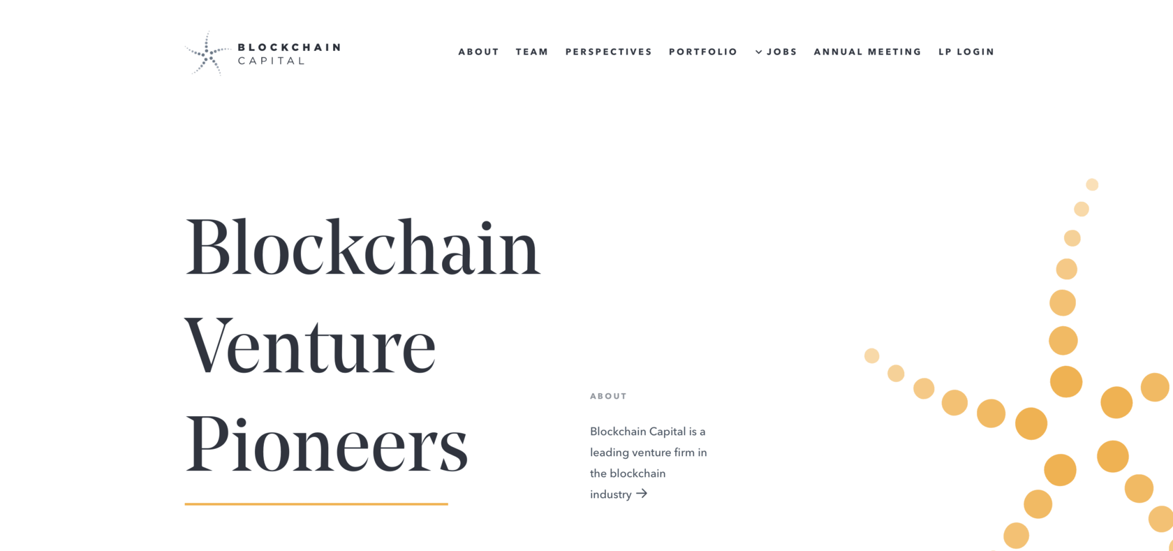 Blockchain Capital - site image