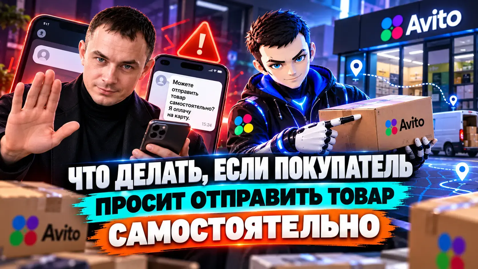 Авито Доставка — как отправить товар покупателю самостоятельно