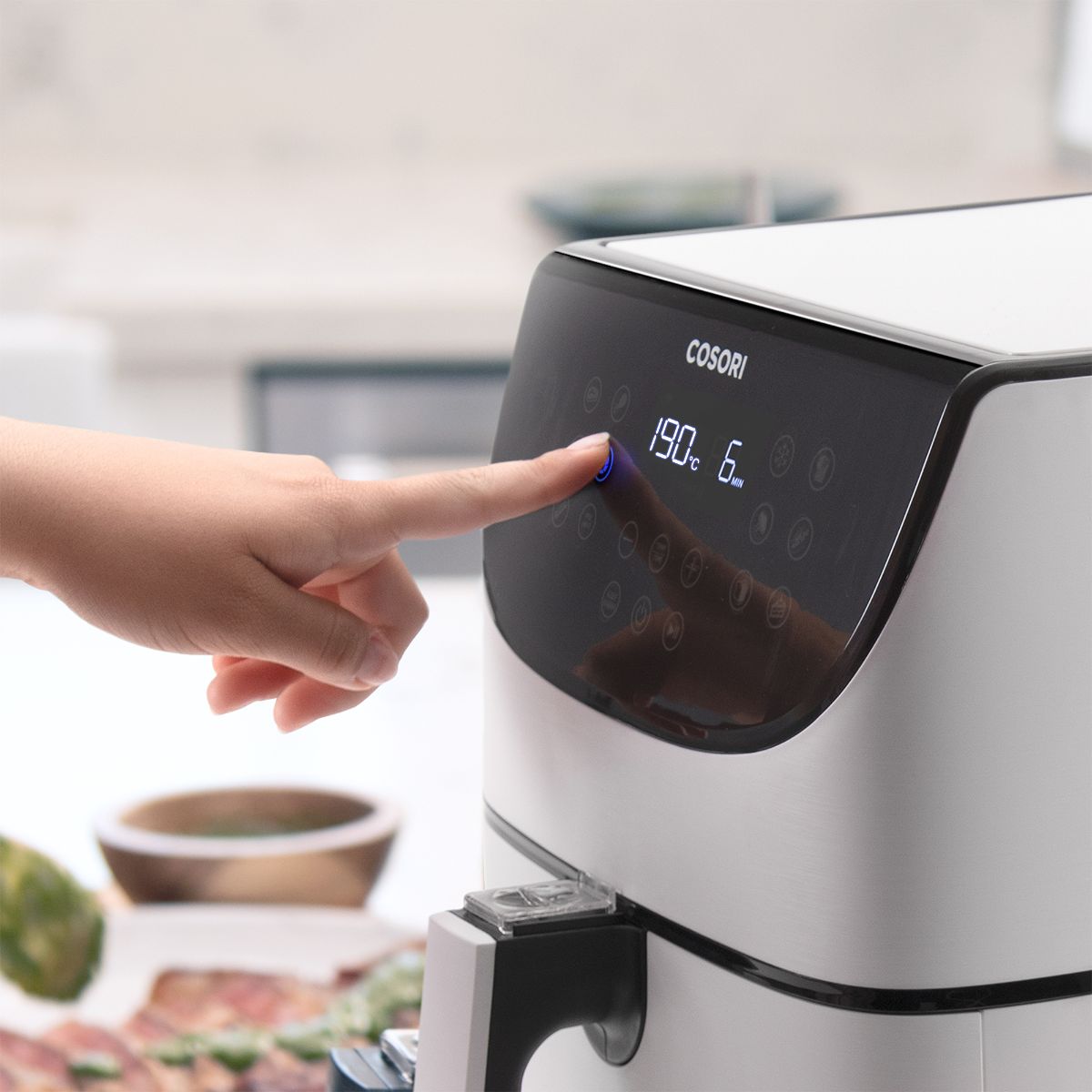 Cosori Air Fryer CP158-AF 5,5л White — купить с бесплатной доставкой