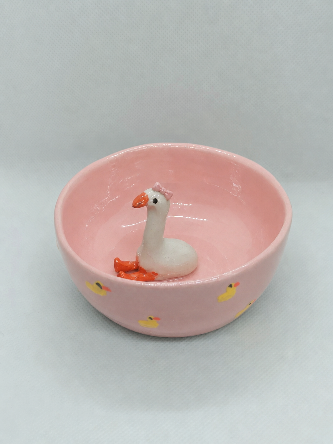 pink and blue pottery gender reveal idea