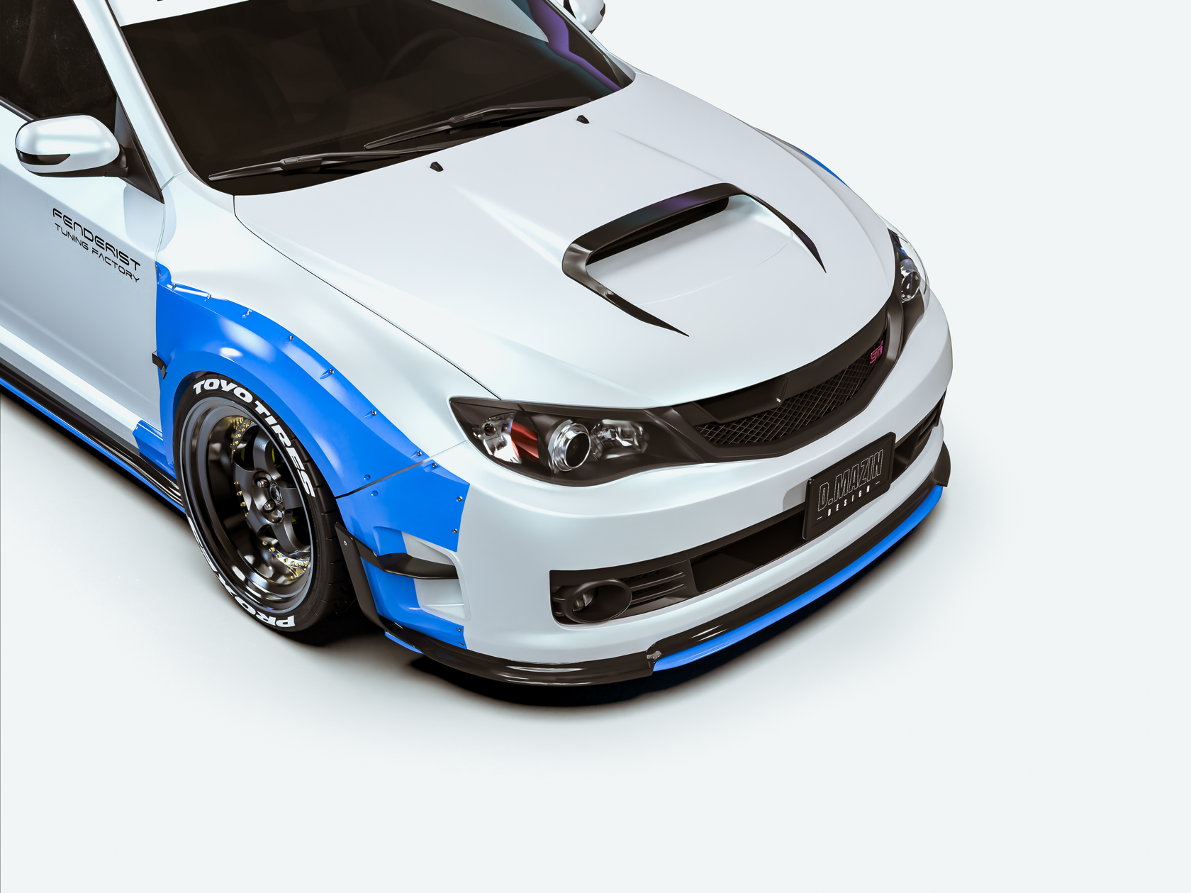 Fenderist обвес subaru