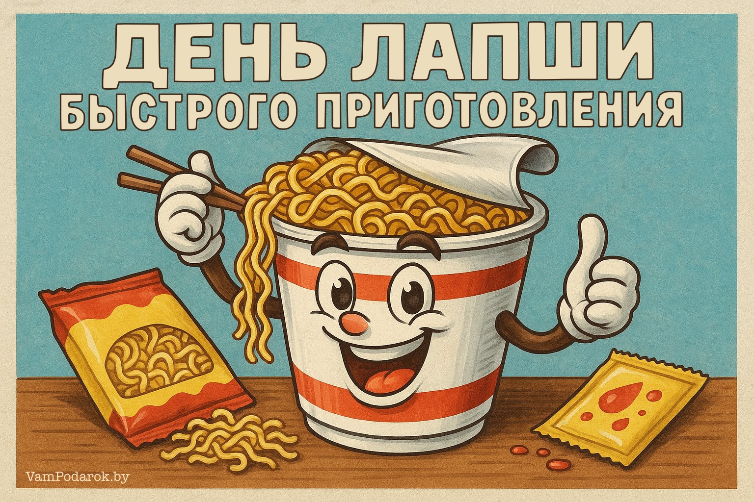 День лапши быстрого приготовления в Японии – картинка