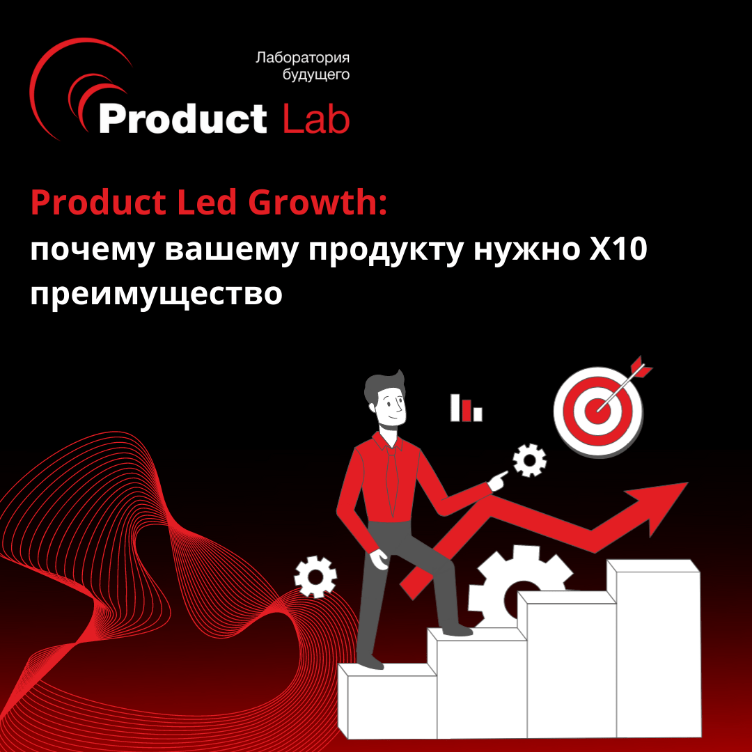 Product Led Growth: почему вашему продукту нужно Х10 преимущество?