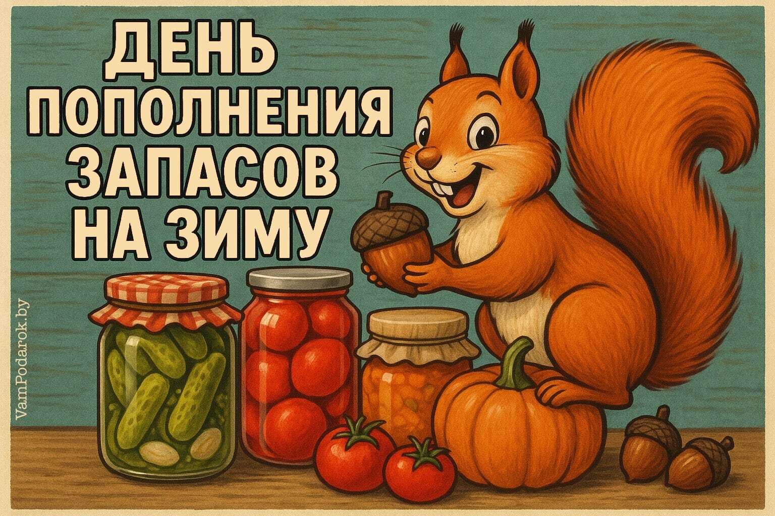 День пополнения запасов на зиму