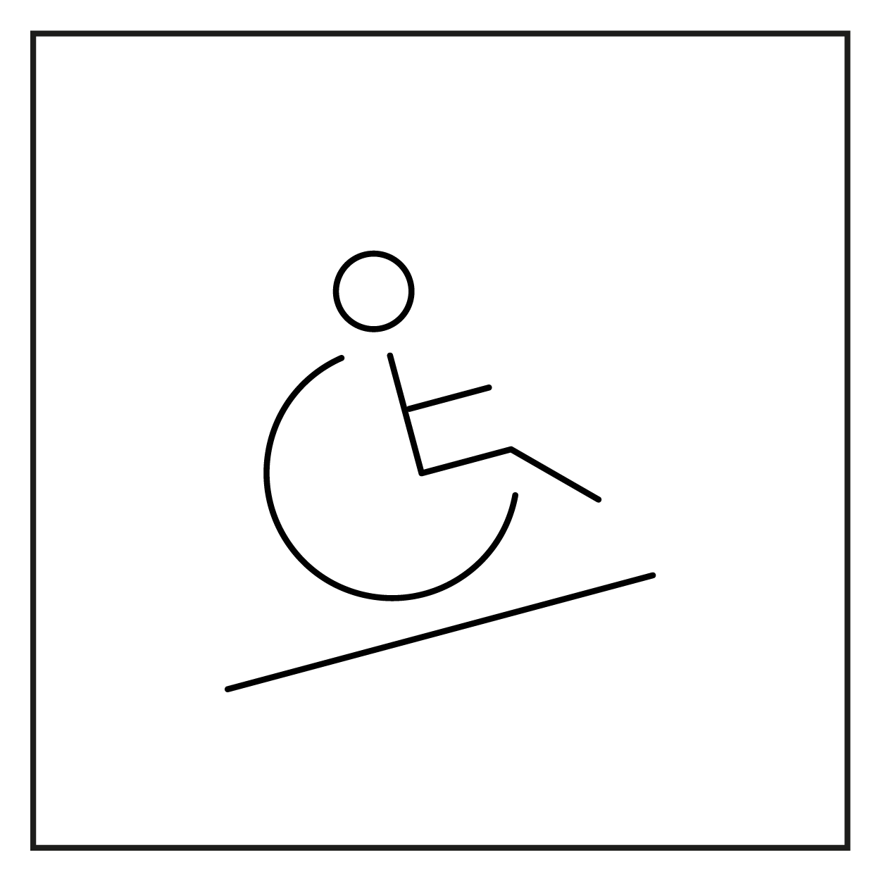 Иконка пандус