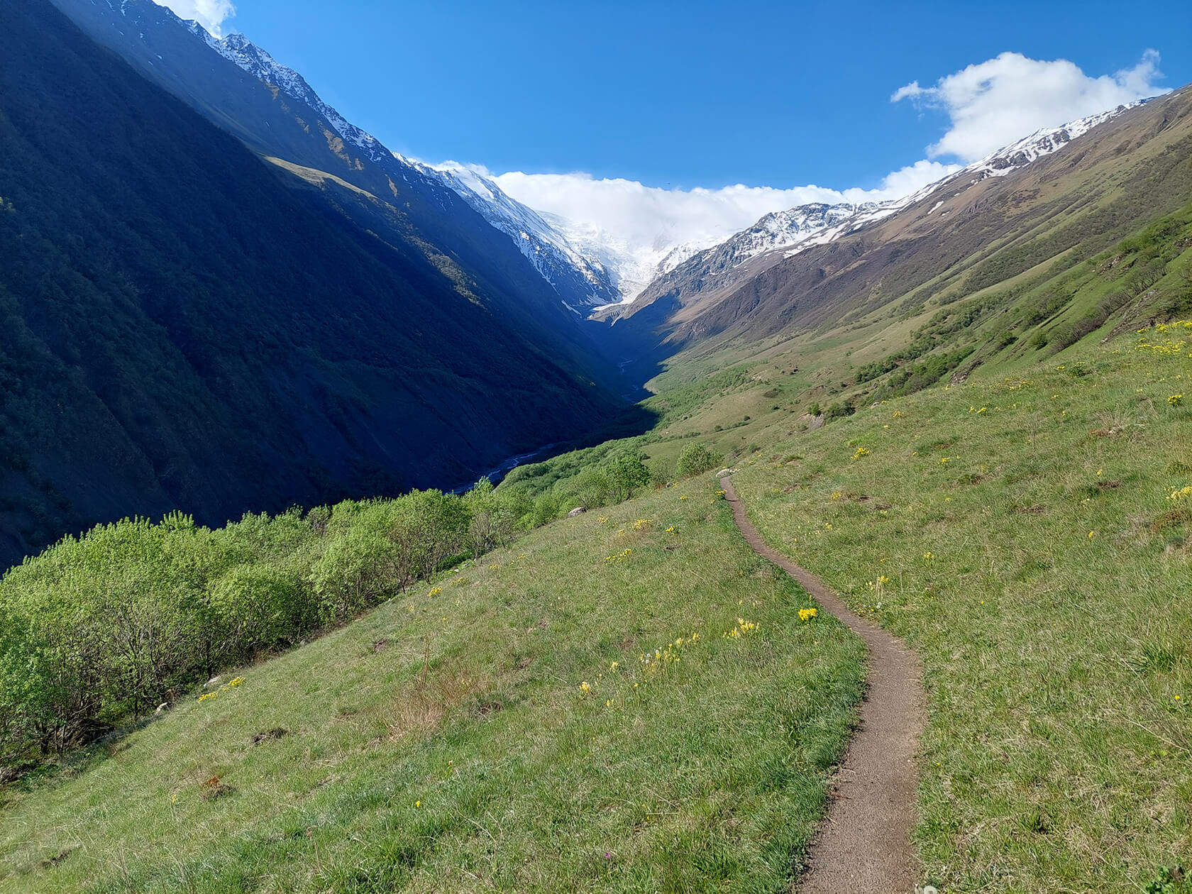 Восхождение на Казбек из России (5033 м.)