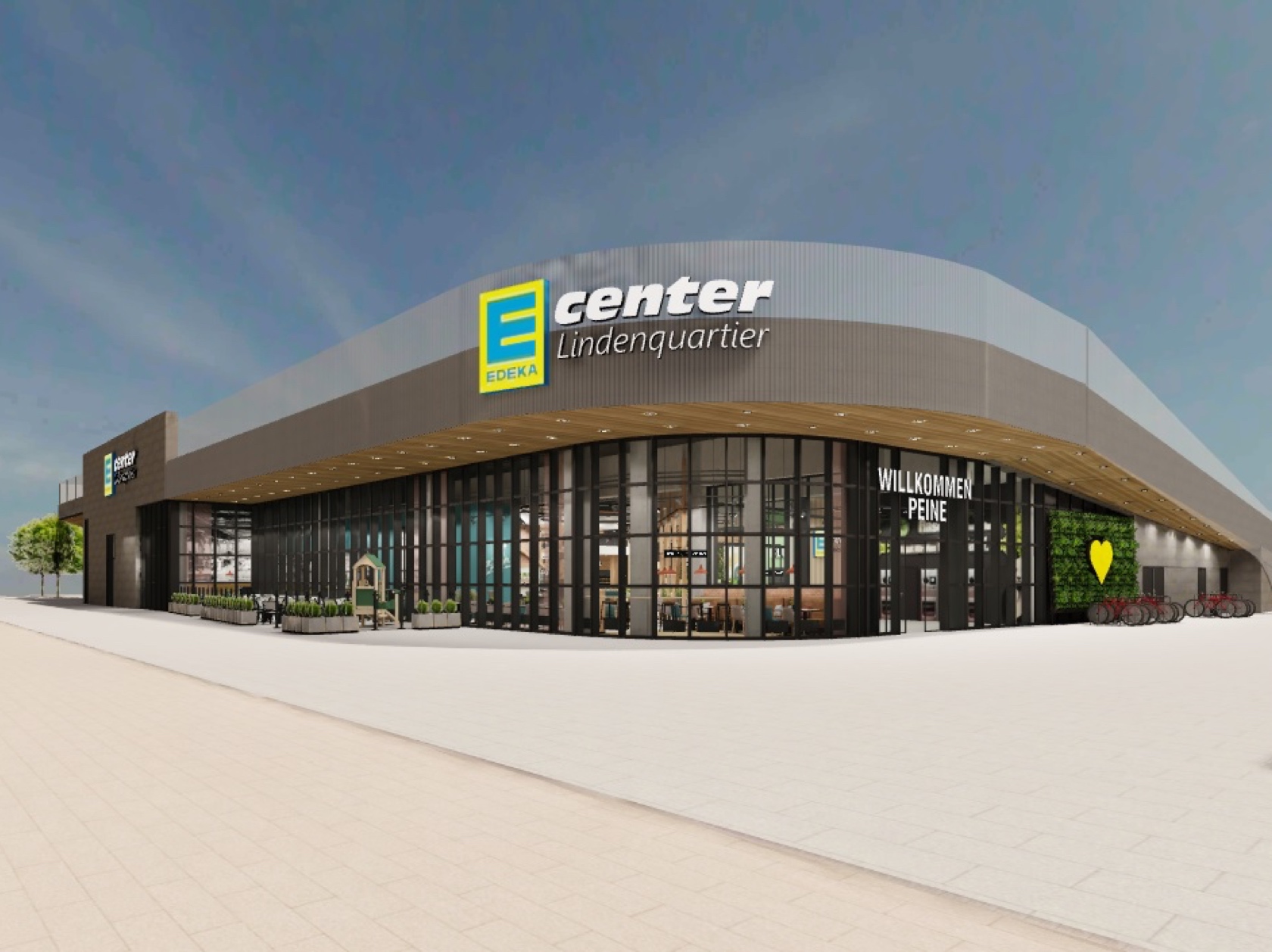 Супермаркет E-Center в Германии