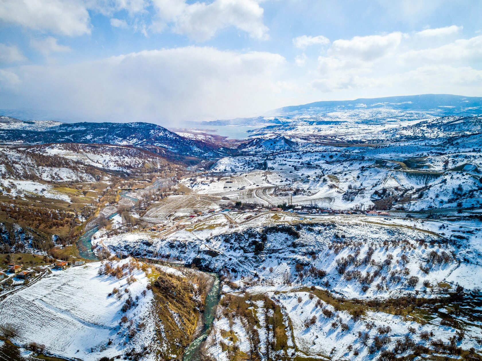 Панорама тундры Русского Севера