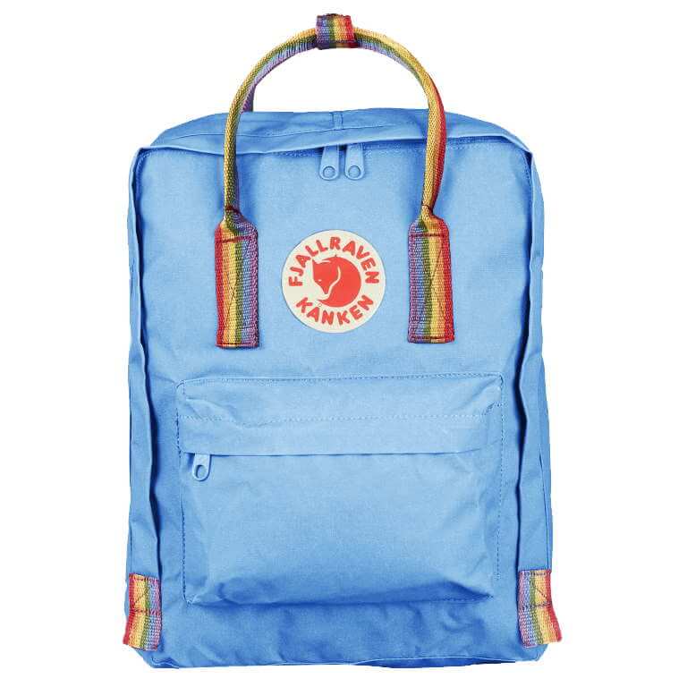 kanken classic pink air blue