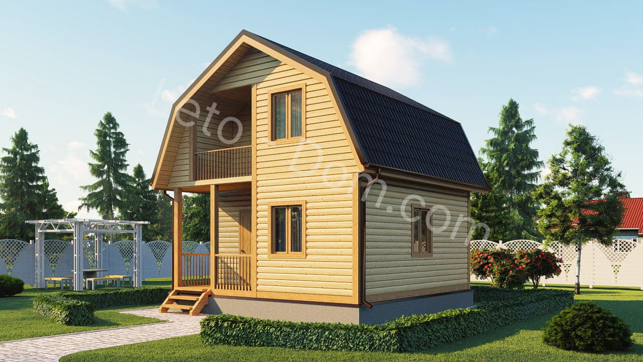 дом из бруса