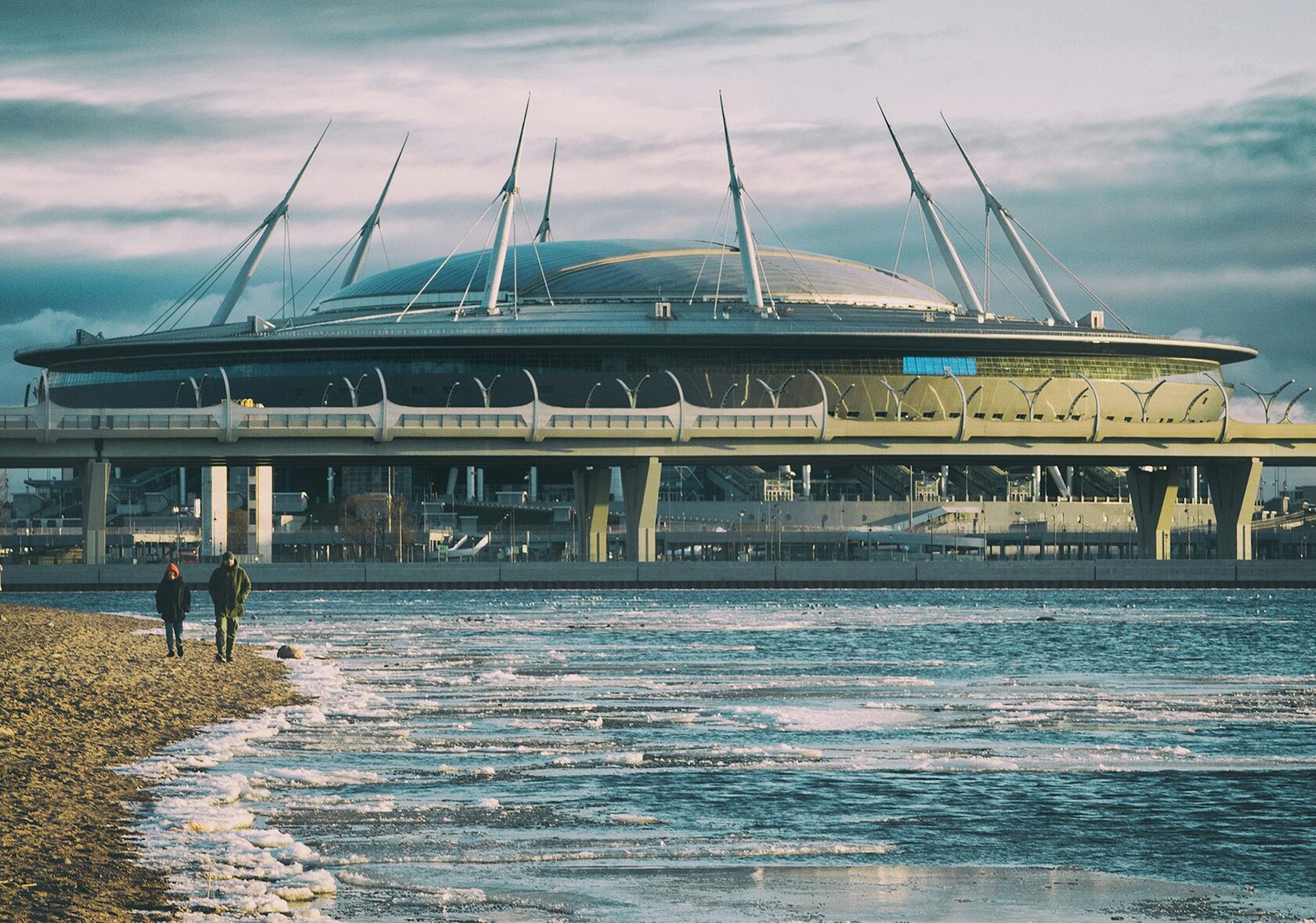 Стадион Газпром Арена, Россия, Санкт-Петербург, Петроградский район