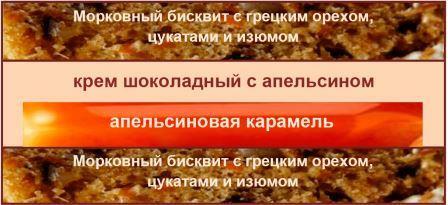 торт морковный