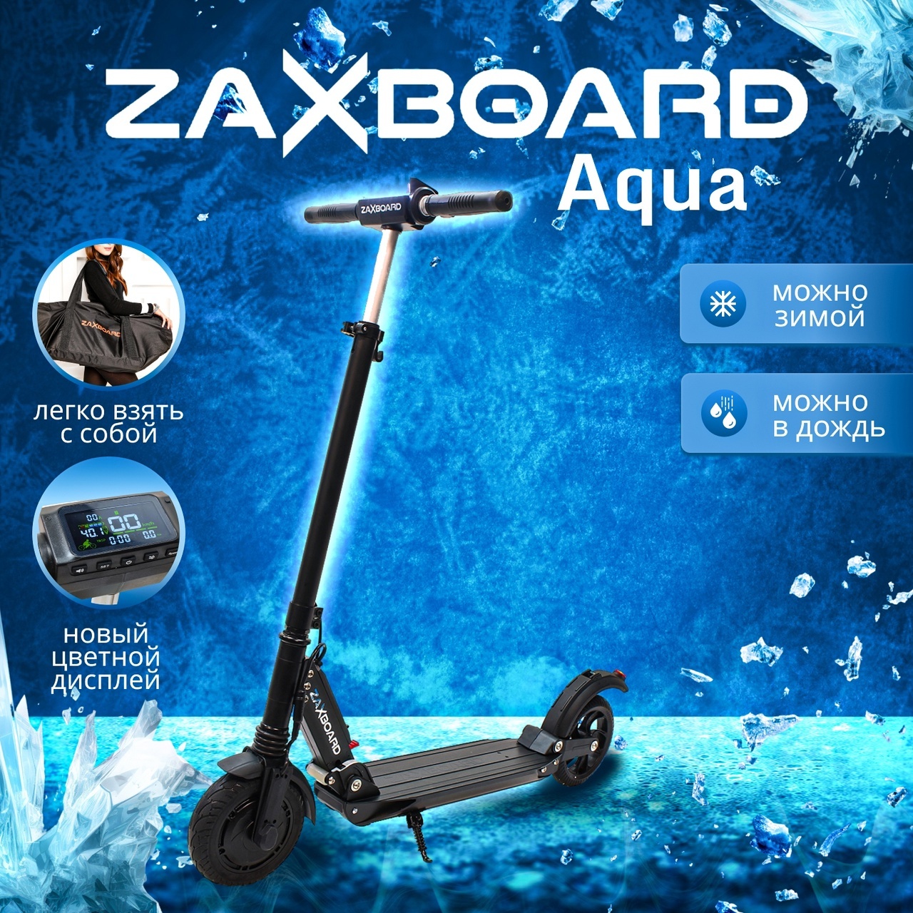 ZAXBOARD City Aqua