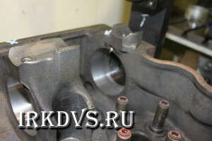 IRKDVS. Ремонт/замена постели распредвала.
