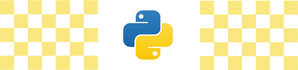 Разделитель с логотипом Python