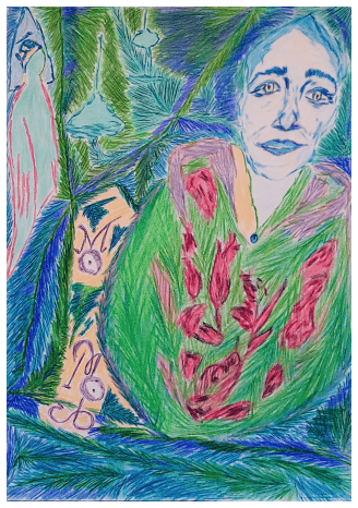 Цветной эскиз