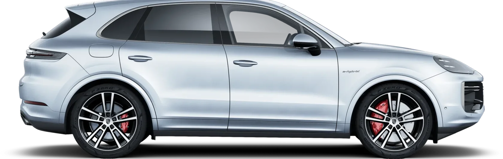 Боковой вид Cayenne Turbo E-Hybrid SUV