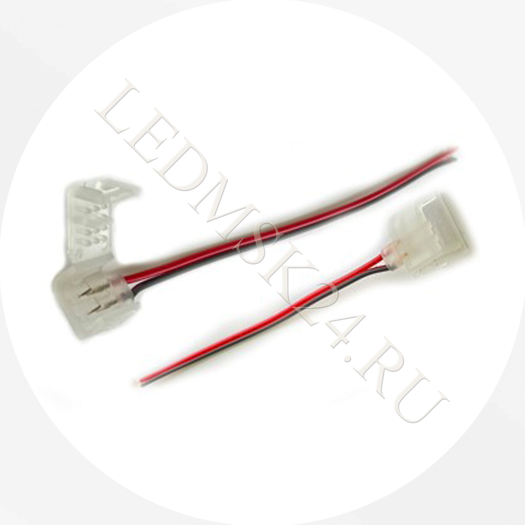 Коннектор для подключения 12V неона 6х12мм