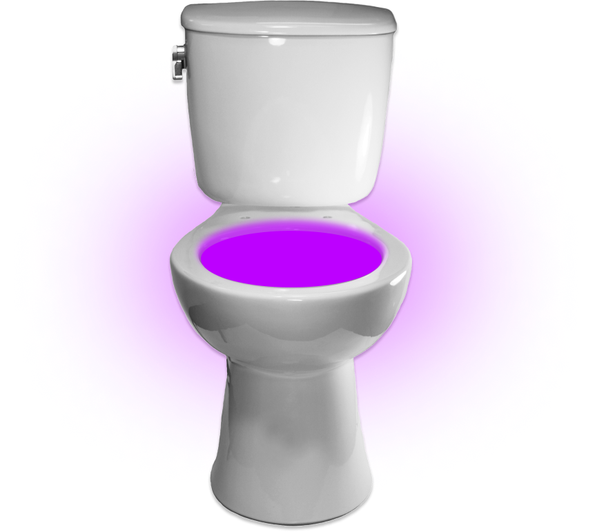 подсветка унитаза фиолетовый пнг
