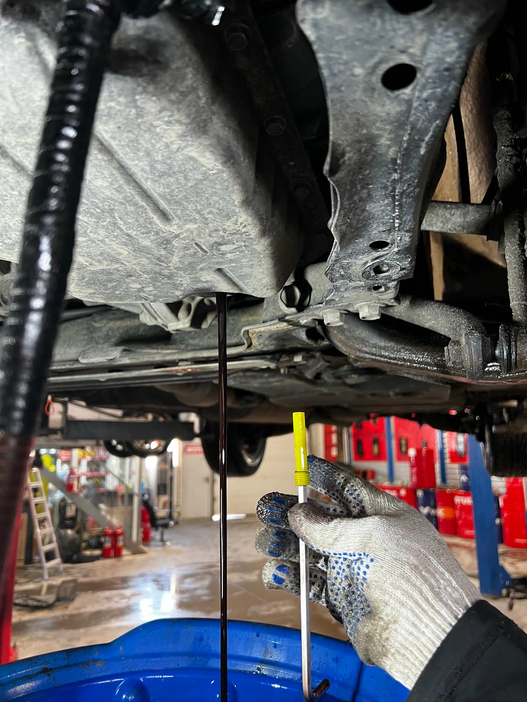 Слив масла из вариатора Lexus NX