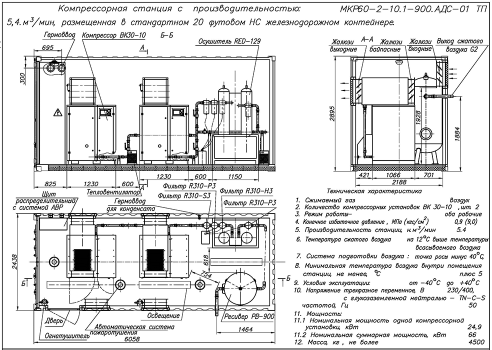 Кислородно газификационная станция для больниц рабочий проект