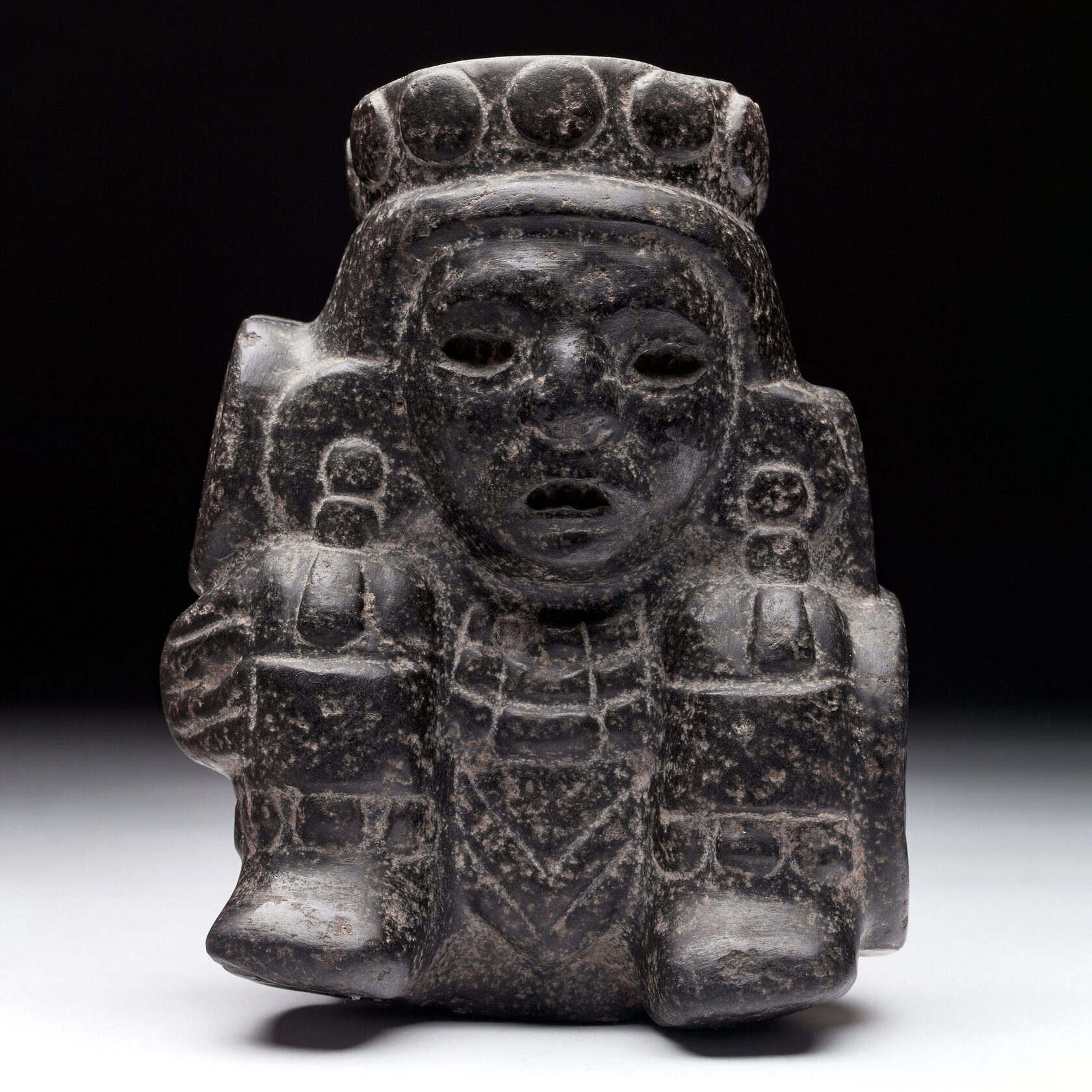 Тескатлипока. Мексика, 1325-1521 гг. н.э. Коллекция Museo Nacional de Antropologia, Мехико.